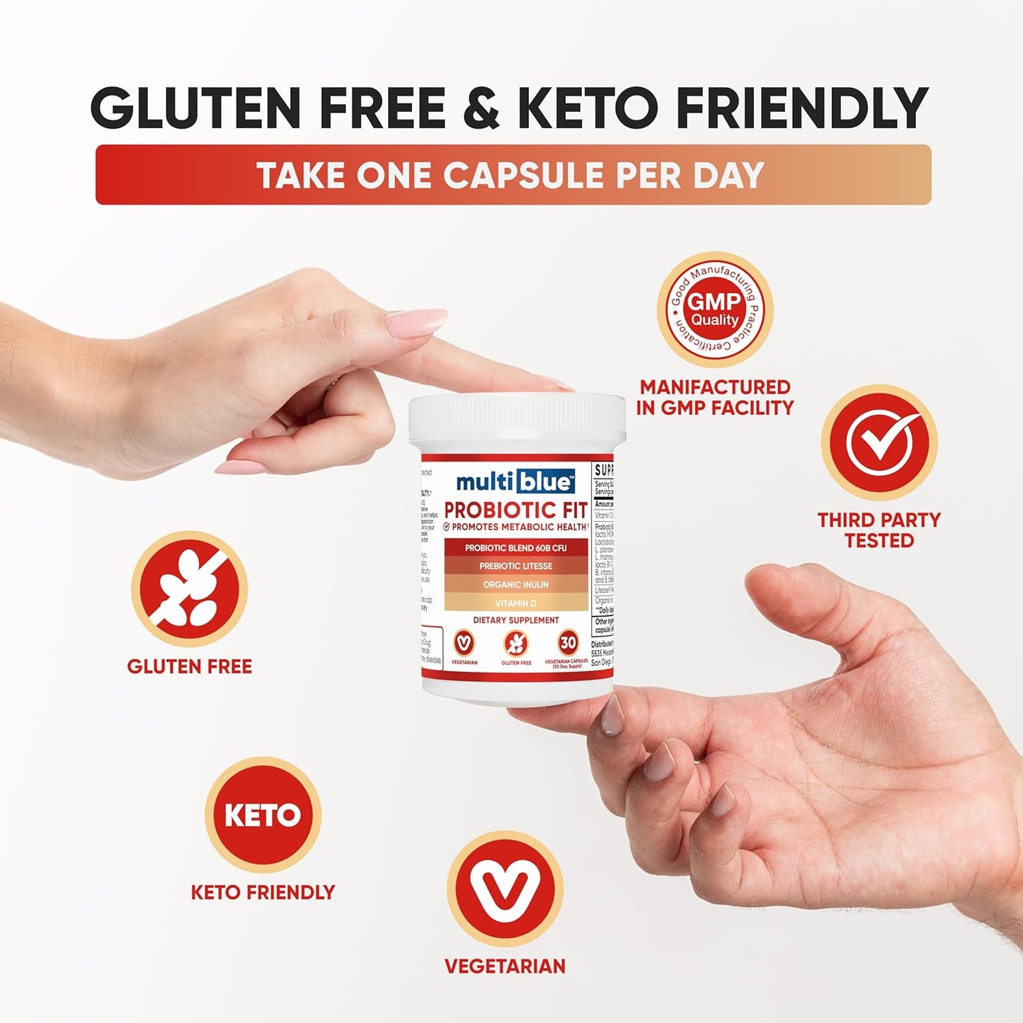 MultiBlue Probiotic Fit