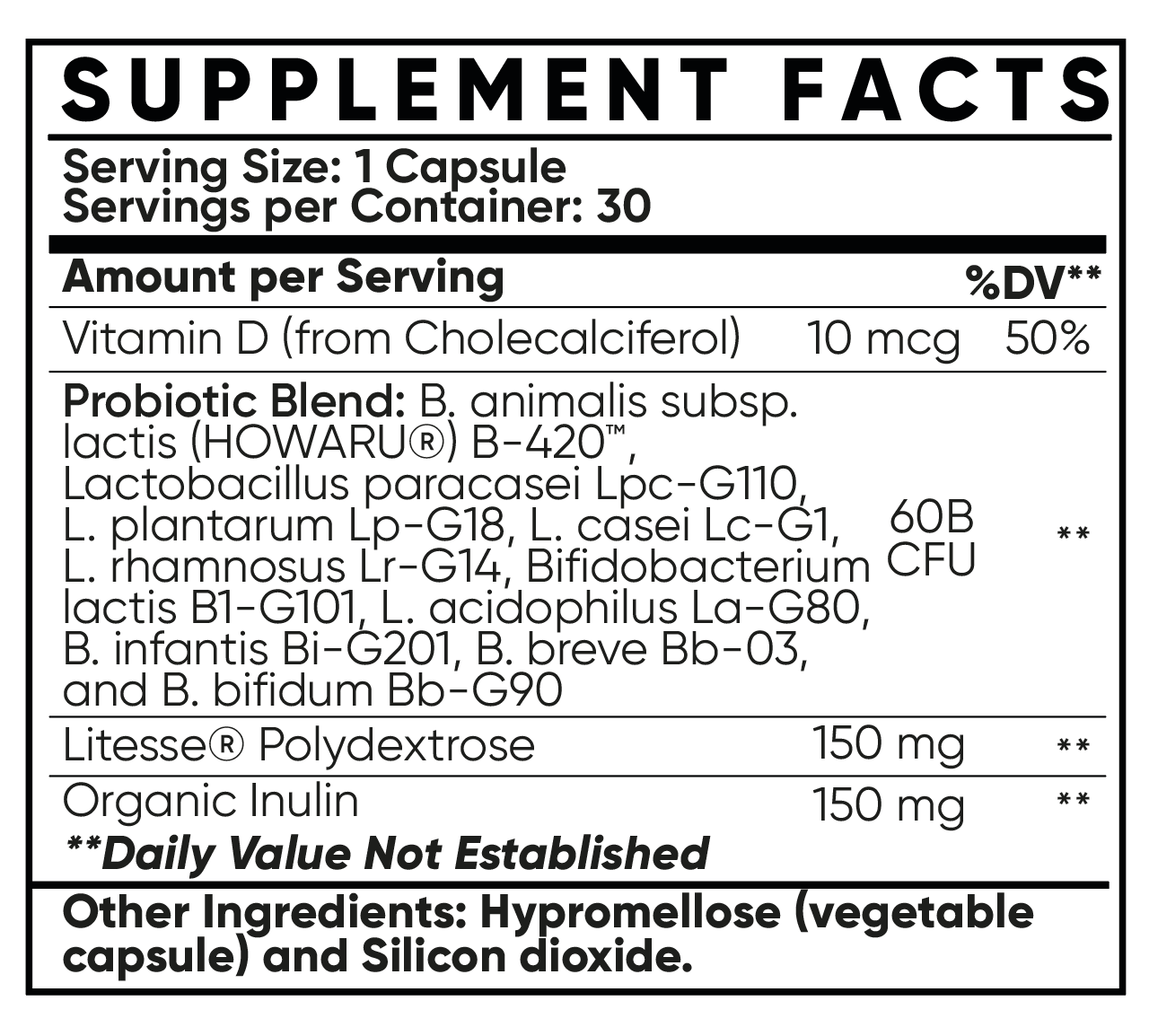 MultiBlue Probiotic Fit